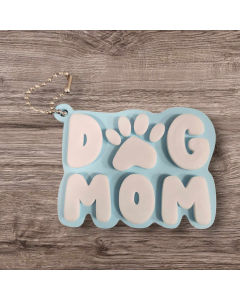 Dog Mom Keychain - PRICE INCLUDES SHIPPING