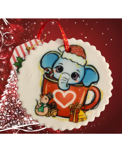 Sugar Ornaments-Elephant In a Cup