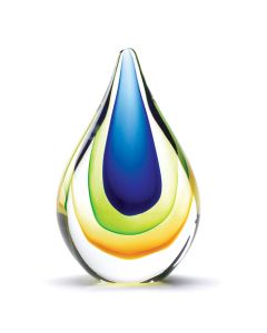 ART GLASS TEARDROP