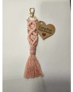 Macrame Keychains - 6 - PRICE INCLUDES SHIPPING