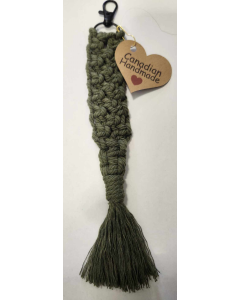 Macrame Keychains - 8 - PRICE INCLUDES SHIPPING