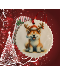 Sugar Ornaments - Dog - Shiba Inu