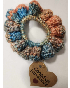 Scrunchies - Caron Yarn Multicolour 2