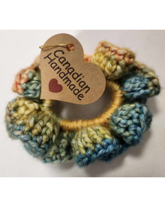 Scrunchies - Caron Yarn Multicolour 4