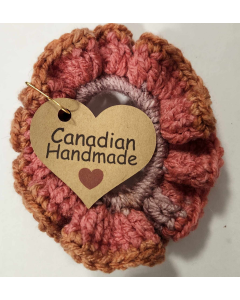 Scrunchies - Caron Yarn Multicolour 5