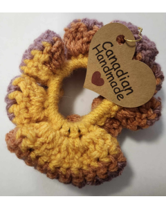 Scrunchies - Caron Yarn Multicolour 9